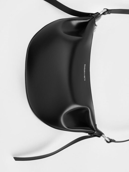 C&K Calla Half-Moon Bag - Noir - Image 4