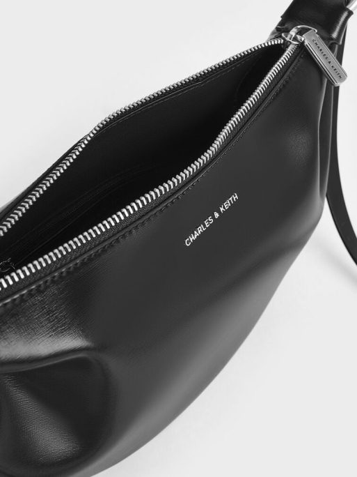 C&K Calla Half-Moon Bag - Noir - Image 5