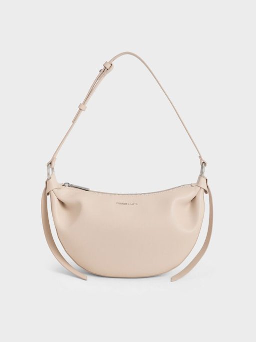 C&K Calla Half-Moon Bag - Oat