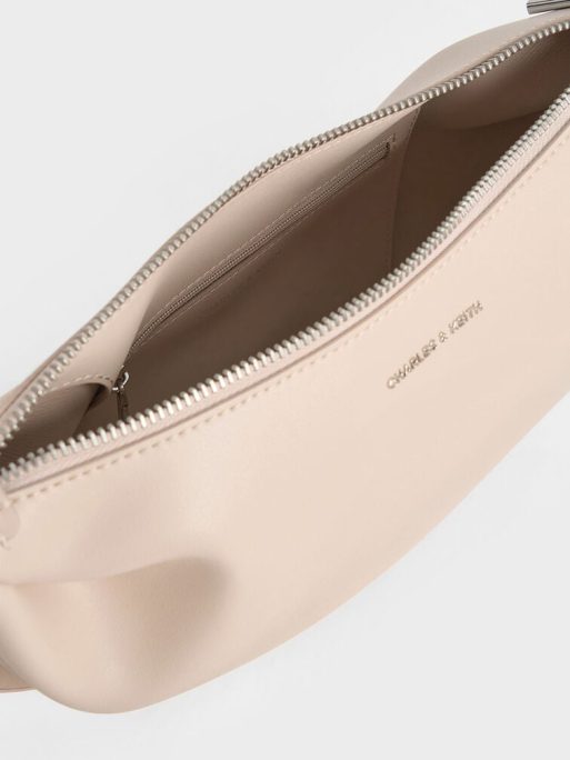 C&K Calla Half-Moon Bag - Oat - Image 5
