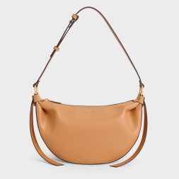 C&K Calla Half-Moon Bag - Toffee