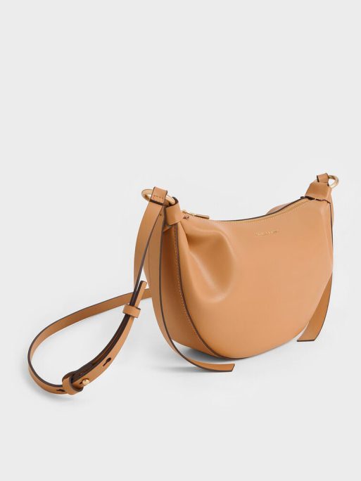C&K Calla Half-Moon Bag - Toffee - Image 2