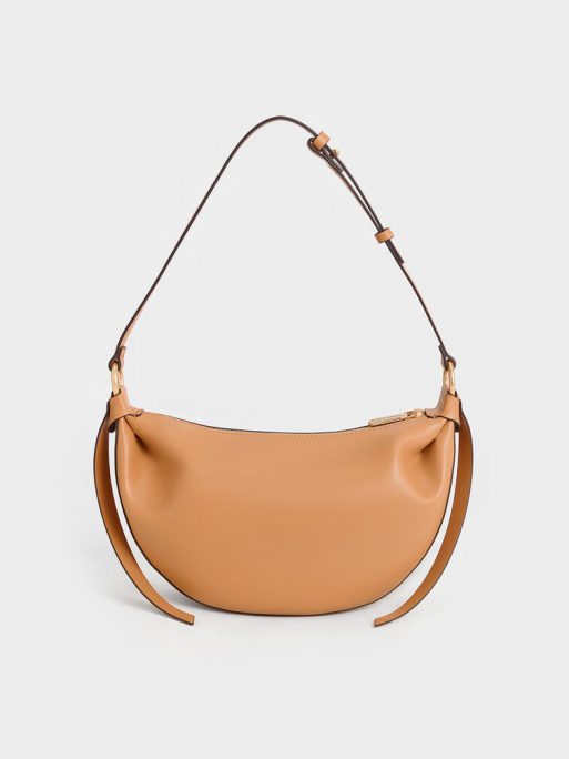 C&K Calla Half-Moon Bag - Toffee - Image 3