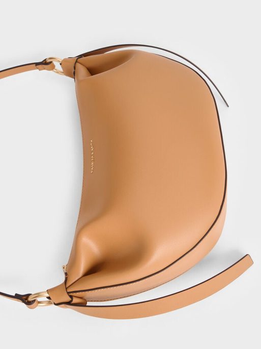 C&K Calla Half-Moon Bag - Toffee - Image 4