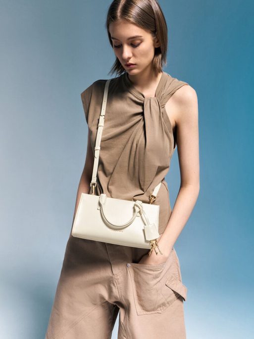Mini Kerry Tote Bag - Cream - Image 2