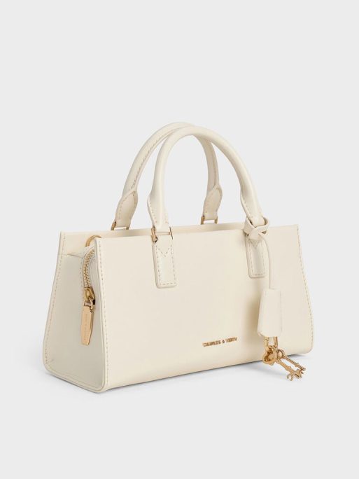 Mini Kerry Tote Bag - Cream - Image 3