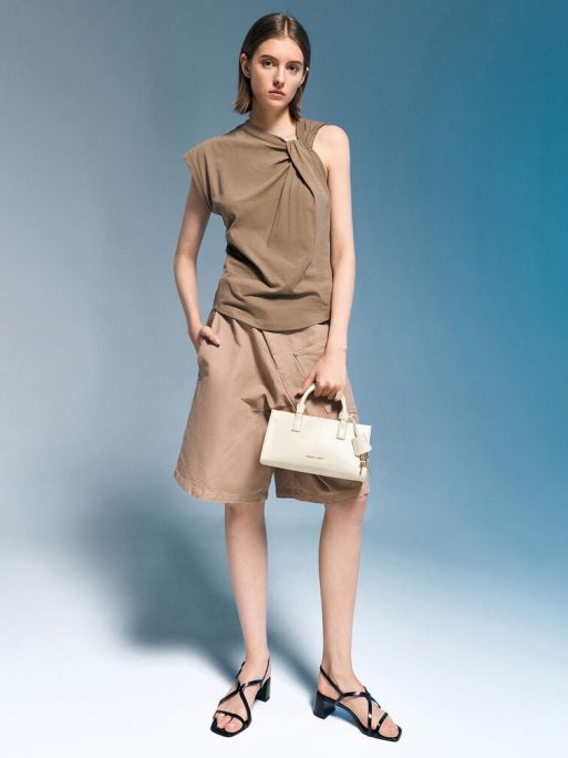 Mini Kerry Tote Bag - Cream - Image 4