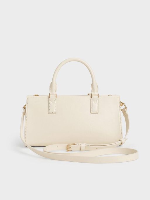 Mini Kerry Tote Bag - Cream - Image 5