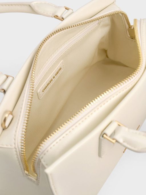 Mini Kerry Tote Bag - Cream - Image 7