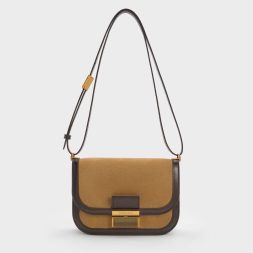 Charlot Recycled Suede Bag - Sahara Sand