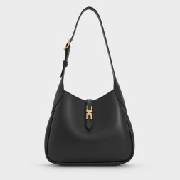 C&K Mini Adalyn Hobo Bag Black